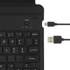 LMP klaviatūros apsauginis dėklas, skirtas iPad 10,2" (2019/2020/2021), 7/8/9th Gen, stovas, did. priekinis atvartas, miego ir pažadinimo, pieštukas / kreidelė /, Bluetooth, CH išdėstymas, juodas