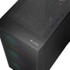 Logic DART PRO ARGB MIDI USB-C PC Dėklas Juodas