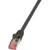 LOGILINK CQ2023S LOGILINK - Patchcord Cat.6 S/FTP PIMF PrimeLine 0,5m juoda