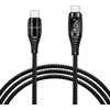 LogiLink USB-C 240W 1.0m braided juoda