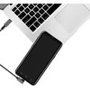 LogiLink USB 2.0 | USB-C 1.0m kampinis juodas
