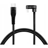 LogiLink USB 2.0 | USB-C 2.0m w oplocie kątowy juoda