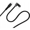 „LogiLink“ USB 2.0 | USB-C 2.0m 60W pintas kampinis juodas
