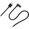 LogiLink USB 2.0 | USB-A - USB-C 1.0m w oplocie kątowy juoda