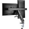 LOGILINK BP0102 Dual Monitorius 17–27 colių plieno laikiklis, taupantis erdvę