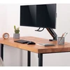 LOGILINK BP0102 Dual Monitorius 17–27 colių plieno laikiklis, taupantis erdvę