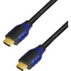 Logilink HDMI didelės spartos 2x HDMI A tipo vyriškas CHB1115 HDMI kabelis, Juodas, 15 m
