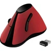 LOGILINK ID0159 LOGILINK - Ergonomiška vertikali pelė, bevielis 2,4 GHz, raudonas