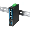 Šakotuvas „LogiLink“ komutatorius su 4 prievadų gigabito eterneto ryšiu, 1000 Mbps, 1 SFP + 1 prievadu