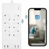 LogiLink 6 gniazd Wi-Fi smart 1.8m balta