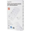 LogiLink 6 gniazd Wi-Fi smart 1.8m balta