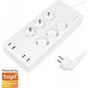 LogiLink 6 gniazd Wi-Fi smart 1.8m balta