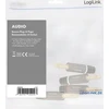LogiLink audio, bananų kištukų rinkinys