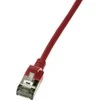 LogiLink LogiLink Patchkabel CAT6A STP TPE SlimLine raudona 1,0m