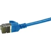 LogiLink LogiLink Patchkabel CAT6A STP TPE SlimLine blau 0,5m
