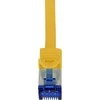 LogiLink Logilink Patchkabel Ultraflex, Cat.6A, S / FTP, gelb, 1 m