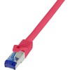 LogiLink Logilink Patchkabel Ultraflex, Cat.6A, S/FTP, raudona, 3 m