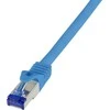 LogiLink Logilink Patchkabel Ultraflex, Cat.6A, S / FTP, Blau, 0,25 m