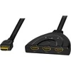 „LogiLink HD0040“ HDMI skirstytuvas 1x3/3x1 prievadas, 4K/30 Hz, CEC, dvitiesis, surištas