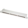 LogiLink Lankstinukas 19 "1U 24x RJ- 45 Cat.6A Pilka (NP0060)