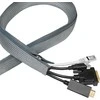 LOGILINK KAB0072 Kabelio mova su užtrauktuku Poliesteris Ø 30 mm pilkas 2m