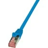 LOGILINK CQ2026S LOGILINK – Patchcord Cat.6 S/FTP PIMF PrimeLine 0,5m Mėlyna
