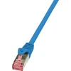 LOGILINK CQ2016S LOGILINK – Patchcord Cat.6 S/FTP PIMF PrimeLine 0,25m mėlyna