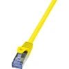 LOGILINK CQ3047S LOGILINK -Komutacinis kabelis Cat.6A 10G S/FTP PIMF PrimeLine geltonas 1,5m