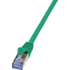 LOGILINK CQ3065S LOGILINK - Komutacinis kabelis Cat.6A 10G S/FTP PIMF PrimeLine žalias 3m
