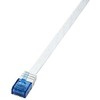 LOGILINK CF2111U LOGILINK - Komutacinis kabelis Plokščias Cat.6 U/UTP SlimLine baltas 20m