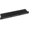 LogiLink Patchpanel Logilink 19" Einbau Kat.6 STP 24 Port, juodas - NP0055