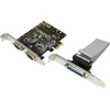 Logilink | 2 x serial (COM), 1 x parallel (LPT) | PCIe