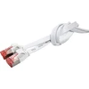 „LogiLink CF2111S Slim Line Cat. 6 pataisų kabelis RJ45 kištukas iki RJ45 kištukas CAT 6 U/FTP 20,00 m baltas