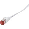 LOGILINK CF2091S LOGILINK - Komutacinis kabelis Plokščias Cat.6 Ekranuotas (PIMF) SlimLine, baltas, 10m