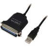 USB kabelis LogiLink USB- A - 1,5 m Juoda (AU0003C)