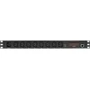 LOL LogiLink PDU8P01 maitinimo paskirstymo įrenginys 8 AC išvestis(ys / čių) 1U Juoda