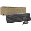 Klaviatūra ir pelė Combo Logitech Signature Slim su laidu Combo MK620 verslui QWERTZ