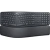 Logitech ERGO K860 SPLIT belaidė klaviatūra verslui, grafito spalvos, Suomių kalba (Qwerty)