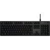 Mechaninė Žaidimų klaviatūra Logitech G512 Carbon, su RGB pašvietimu, išdėstymas: US tarptautinis, GX Red Linear