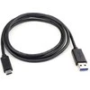 Logo USB kabelis (2.0), USB A M - USB C (M), 1m, juoda