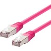 LOGON LOGON TCR55SS075M Tinklo kabelis, violetinis, 7.5m, Cat5e F/UTP (FTP)
