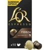 Kavos kapsulės L'OR Forza, 10x52g