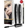 Set L'Oreal Paris: Mega Volume Collagene 24h Extra Blakstienų tušas Juodas, 2 pcs, 9 ml + Contour Khol Kohl Akių apvadas Juodas 1.2 g