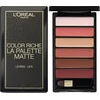 L'Oreal Paris rinkinys: Colour Riche La Palette Matte Lip Palette Nude, 6 g + Color Riche Le Vernis Nagų lakas 961 Silky Fawn, 5 ml