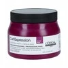 L'Oreal Professionnel Serie Expert Skirtas garbanotiems plaukams Expression Rich Glycerin2.5% + Urea H + Hibiscus Seed plaukų kaukė „Kremas“ intensyviai drėkinanti, 500 ml