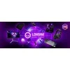 LORGAR KBP7075W Wireless 75% Mechaninė klaviatūra žaidimams Pro Juodas/red EN išdėstymas