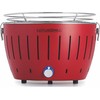 LotusGrill Sodo grotelių akmens anglies standartas 32 cm x 32 cm Raudona
