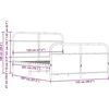 Lovos rėmas be čiužinio, sonoma, 120x200cm, apdirbta mediena