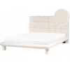 Beliani Lova Boucle CRESSAT 160 x 200 cm, kreminės baltos spalvos