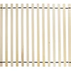 Beliani Rotango lova BOUSSICOURT 160 x 200 cm tamsiai ruda